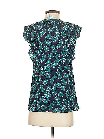 Draper James Sleeveless Silk Top (view 2)