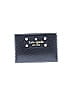 Kate Spade New York 100% Leather Blue Black Leather Card Holder One size - photo 1