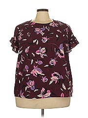 Lane Bryant Short Sleeve Blouse