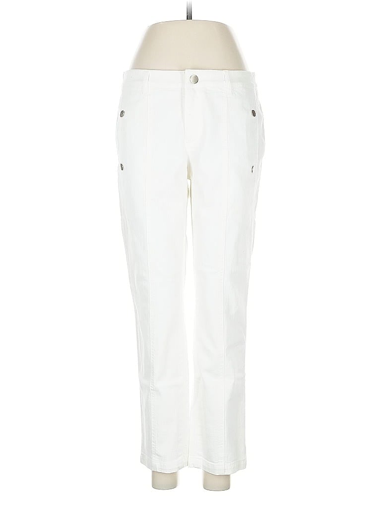 Pre-owned E3 By Etcetera Casual Pants In White