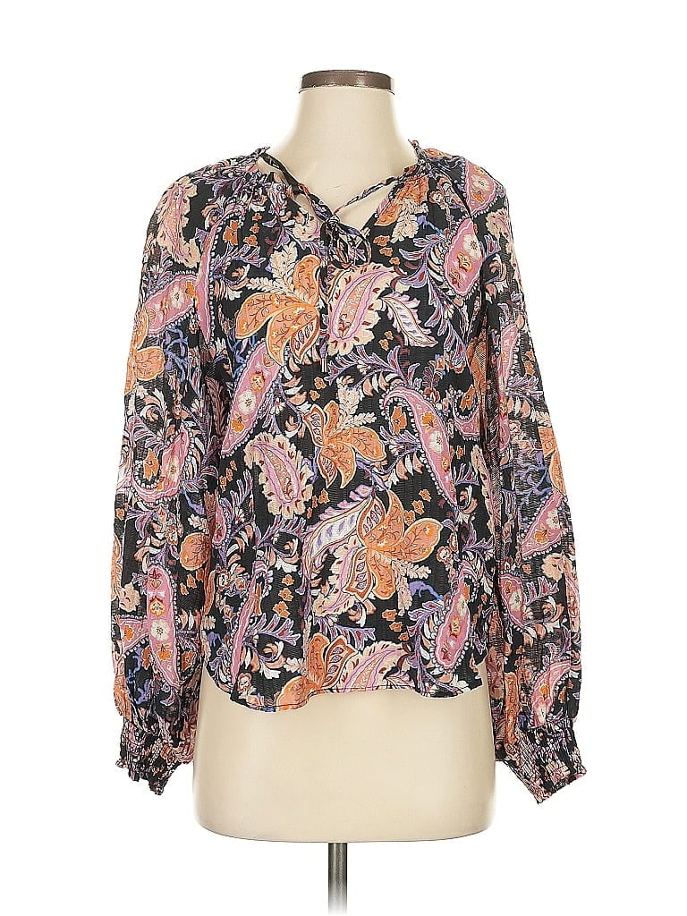 Click to view more detailed imagery on our partner's website Pre-owned Minkpink Long Sleeve Blouse In Pink