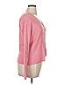 August Silk Pink Silk Cardigan Size XL - photo 4
