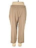Akris Punto 100% Cupro Solid Tan Casual Pants Size 16 - photo 2