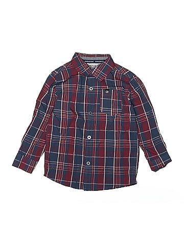 CALVIN KLEIN JEANS Long Sleeve Button-Down Shirt (view 1)