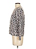 Monrow Animal Print Gray Pullover Sweater Size M - photo 5