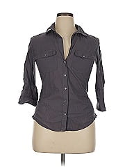 James Perse 3/4 Sleeve Button Down Shirt