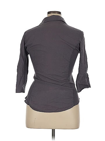 James Perse 3/4 Sleeve Button-Down Shirt (view 2)