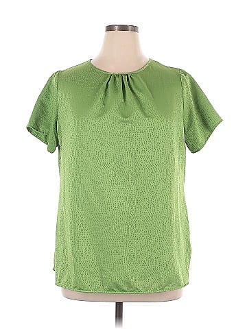 Liz Claiborne Short Sleeve Blouse (view 1)