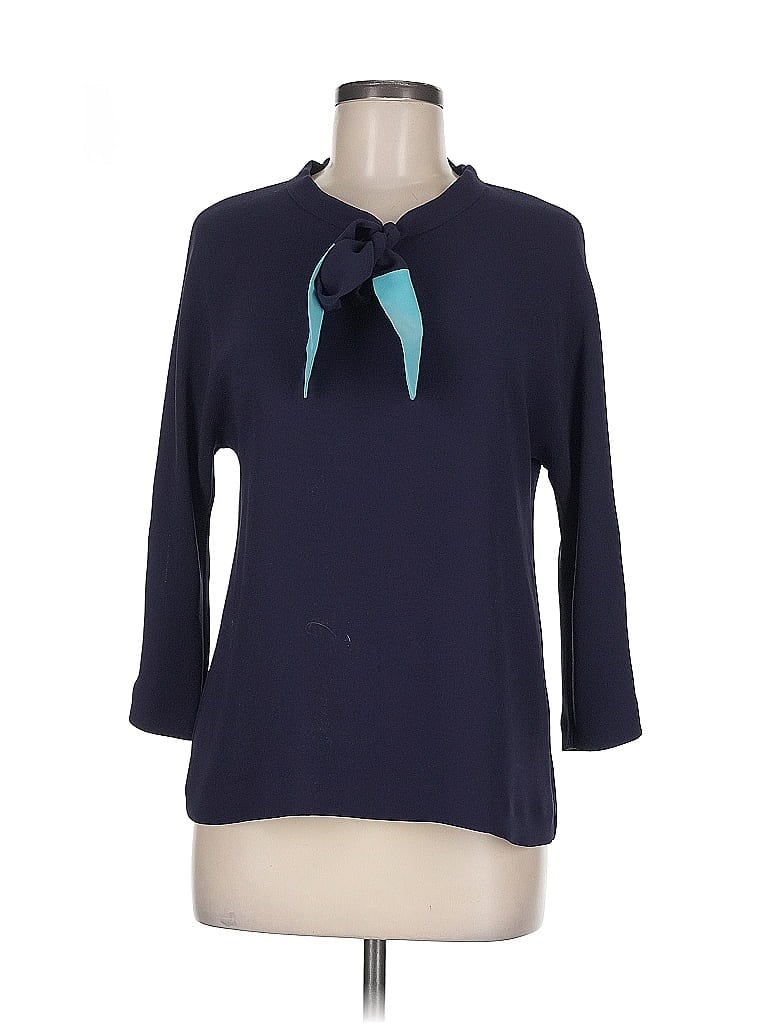 Click to view more detailed imagery on our partner's website Pre-owned L'autre Chose 3/4 Sleeve Blouse In Purple