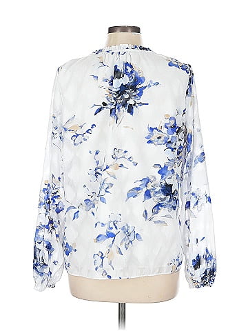 White House Black Market 3/4 Sleeve Blouse (view 2)