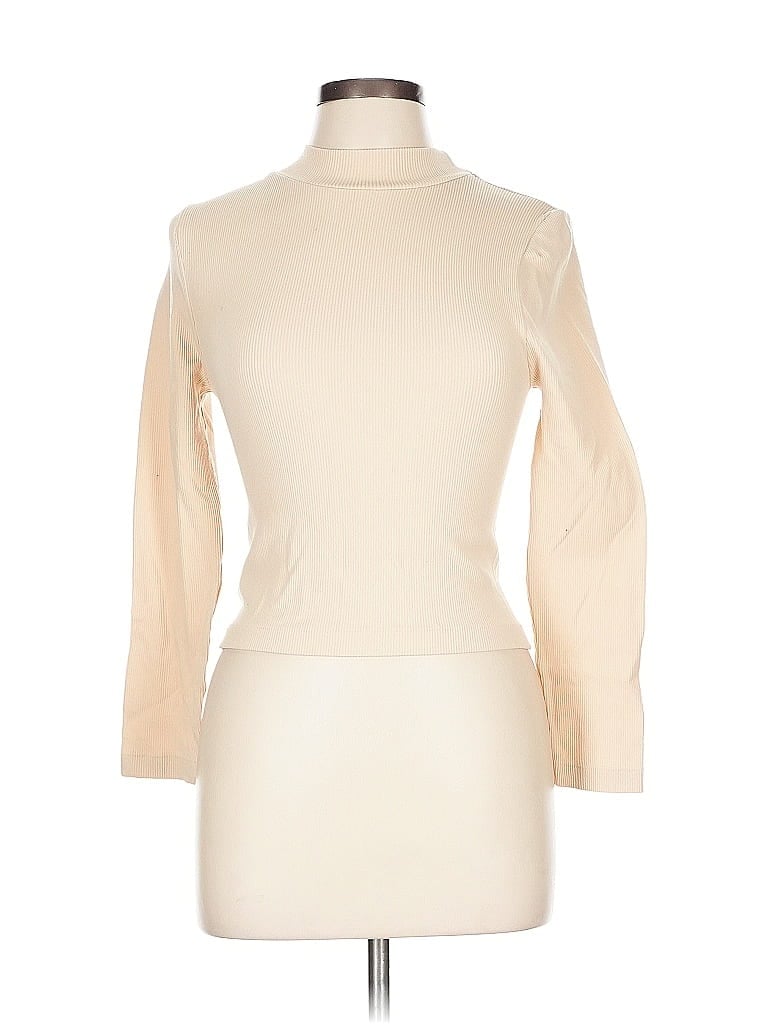 Click to view more detailed imagery on our partner's website Pre-owned One Step Up Turtleneck Sweater In White