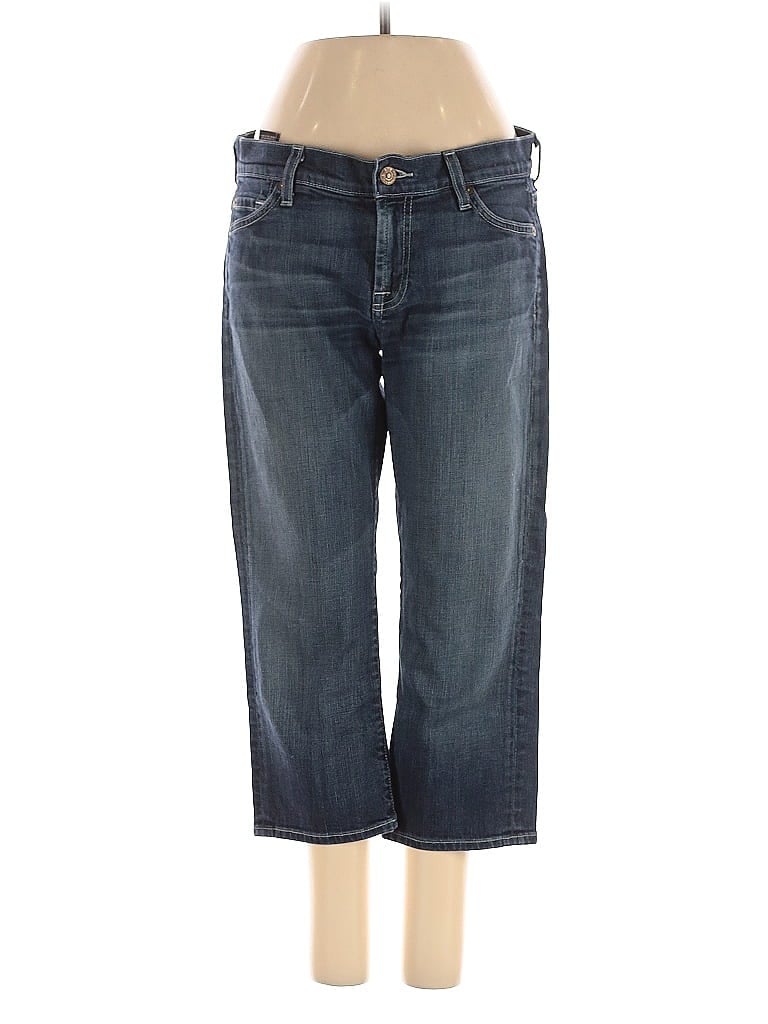 Pre-owned 7 For All Mankind Jeans In Blue
