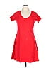 Moda International 100% Cotton Red Casual Dress Size L - photo 1