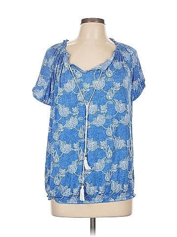 Perseption Concept Short Sleeve Blouse (view 1)
