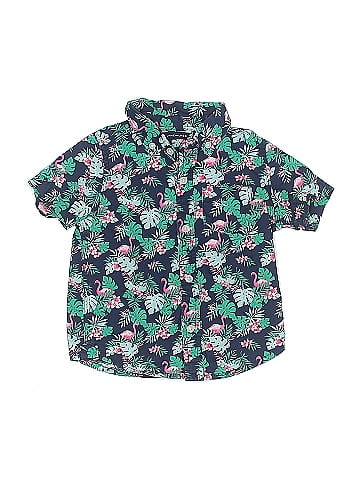 Janie and Jack Short Sleeve Button-Down Shirt (view 1)