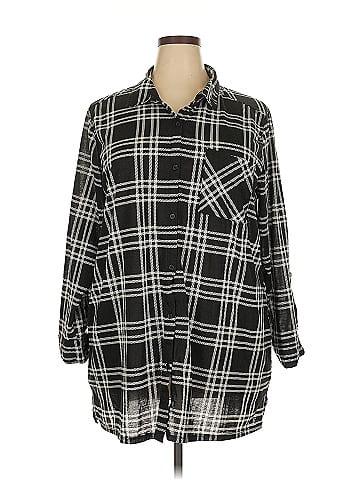 New York Laundry 3/4 Sleeve Blouse (view 1)