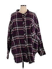 Roaman's Long Sleeve Button Down Shirt