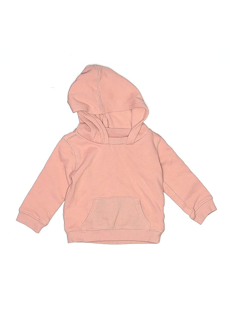Click to view more detailed imagery on our partner's website Pre-owned Wonder Nation Kids' Pullover Hoodie In Pink