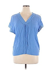 Counterparts Short Sleeve Blouse