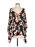IMAN Black Long Sleeve Blouse Size S - photo 1