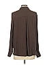 Evereve 100% Polyester Brown Long Sleeve Blouse Size XS - photo 2