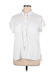 Rose + Olive Short Sleeve Blouse