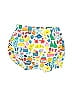 Baby Boden 100% Cotton Print White Board Shorts Size 3-6 mo - photo 2