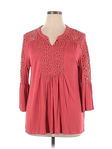Style&Co 3/4 Sleeve Blouse (view 1)