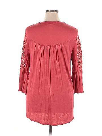 Style&Co 3/4 Sleeve Blouse (view 2)