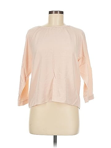 Tibi 3/4 Sleeve Silk Top (view 1)