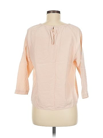 Tibi 3/4 Sleeve Silk Top (view 2)