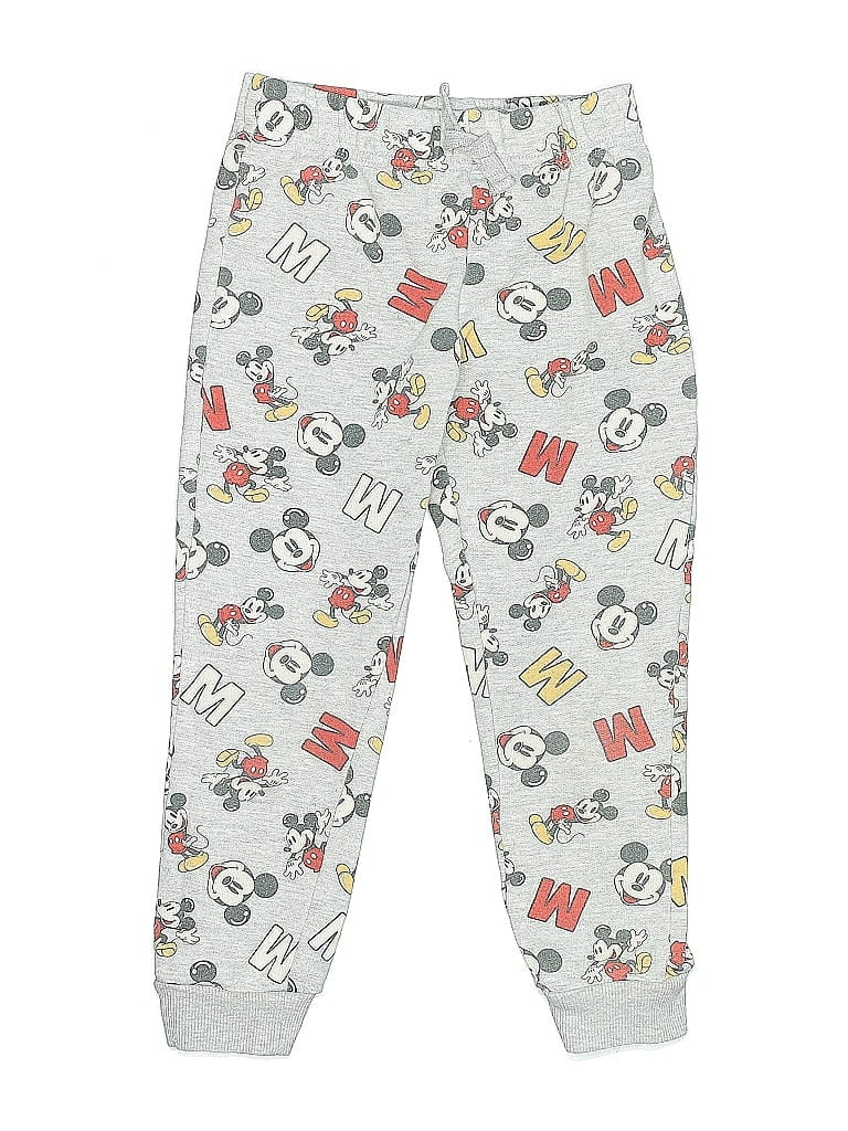 Disney Print Gray Casual Pants Size 6 (big kids) - photo 1