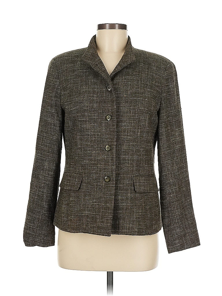 Pre-owned Gianni Blazer Jacket In Gray