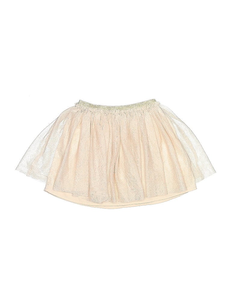 Tucker + Tate 100% Polyester Solid Ivory Skirt Size 4 - photo 1