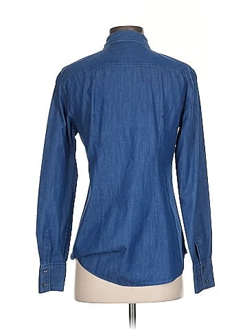 Ann Taylor Long Sleeve Button-Down Shirt (view 2)