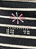 Isaac Mizrahi LIVE! 100% Cotton Stripes Black Short Sleeve T-Shirt Size XXS - photo 3