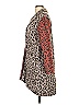 LOGO by Lori Goldstein Animal Print Brown Cardigan Size XXS - photo 5