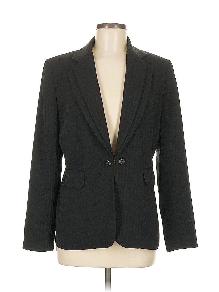 Tahari by ASL 100% Polyester Black Blazer Size 8 - photo 1