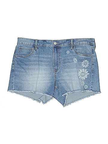 No Boundaries Denim Shorts (view 1)