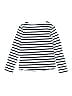 Crewcuts 100% Cotton Stripes Ivory Long Sleeve T-Shirt Size 6 (big kids) - photo 2
