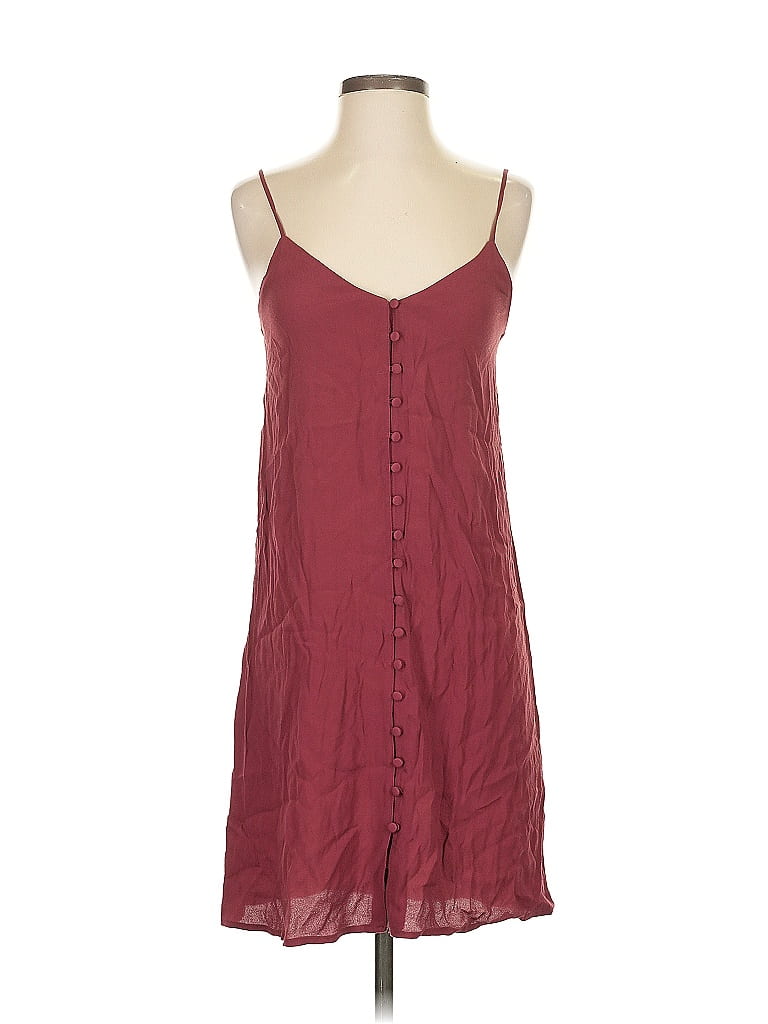 Pre-owned Bp. Casual Dress In Burgundy