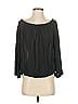 Bella Dahl 100% Rayon Black Long Sleeve Blouse Size S - photo 1
