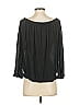 Bella Dahl 100% Rayon Black Long Sleeve Blouse Size S - photo 2