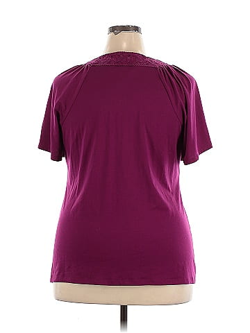 Style&Co Short Sleeve Blouse (view 2)