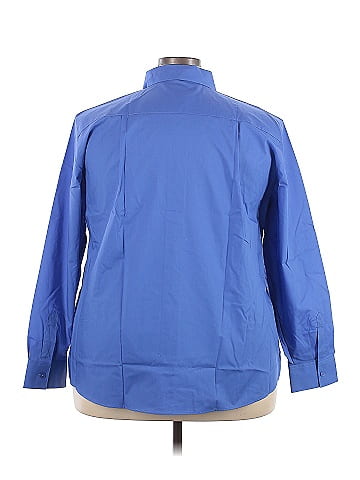 Foxcroft 3/4 Sleeve Button-Down Shirt (view 2)