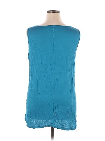Indigo Sleeveless T-Shirt (view 2)