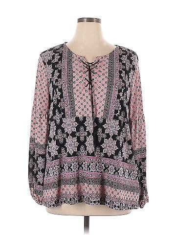Style&Co Long Sleeve Blouse (view 1)
