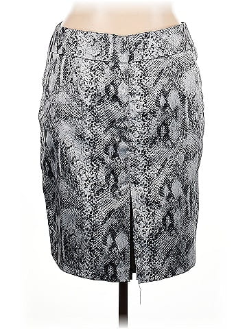 New York & Company Faux Leather Skirt (view 2)