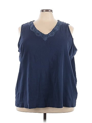 Liz & Me Sleeveless Blouse (view 1)