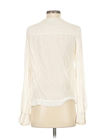 A.L.C. Long Sleeve Silk Top (view 2)